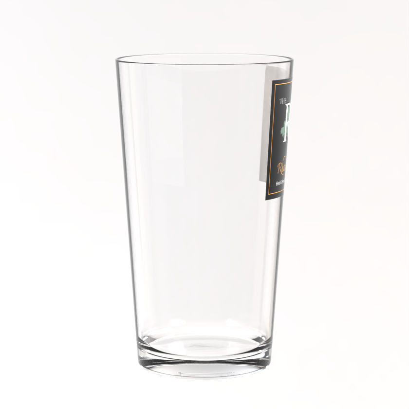 The Royal Oak, Rhandirmwyn's Pint Glass